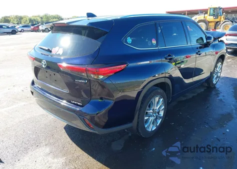 2021 Toyota Highlander Hybrid Limited z USA, uszkodzony, nr VIN 5TDXBRCH6MS016592